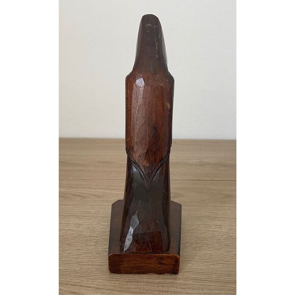 Artisan Wood Carved Hooded Monk Statue 10 in Rustic Faith‎ Decor Religious - Picture 7 of 9